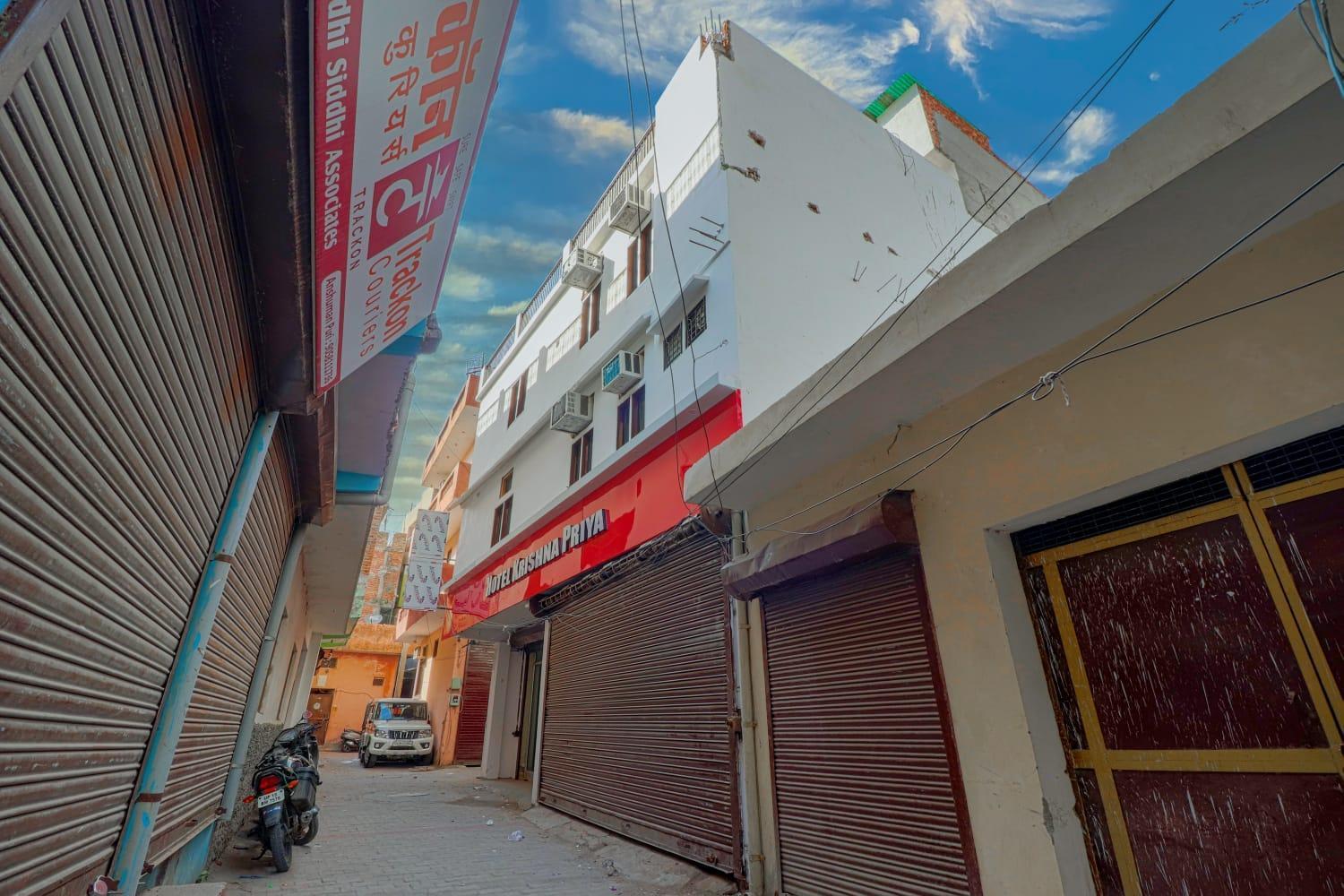 Hotel Krishna Priya Haridwār Eksteriør bilde